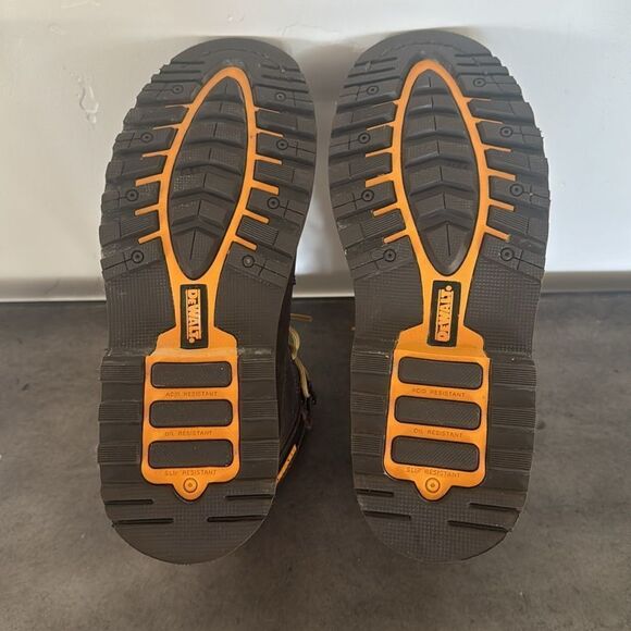 DEWALT MEN'S FLEX LACE-UP WORK BOOTS - STEEL TOE ASTM TOUGH RUGGED MENS SIZE 7M - Picture 8 of 12